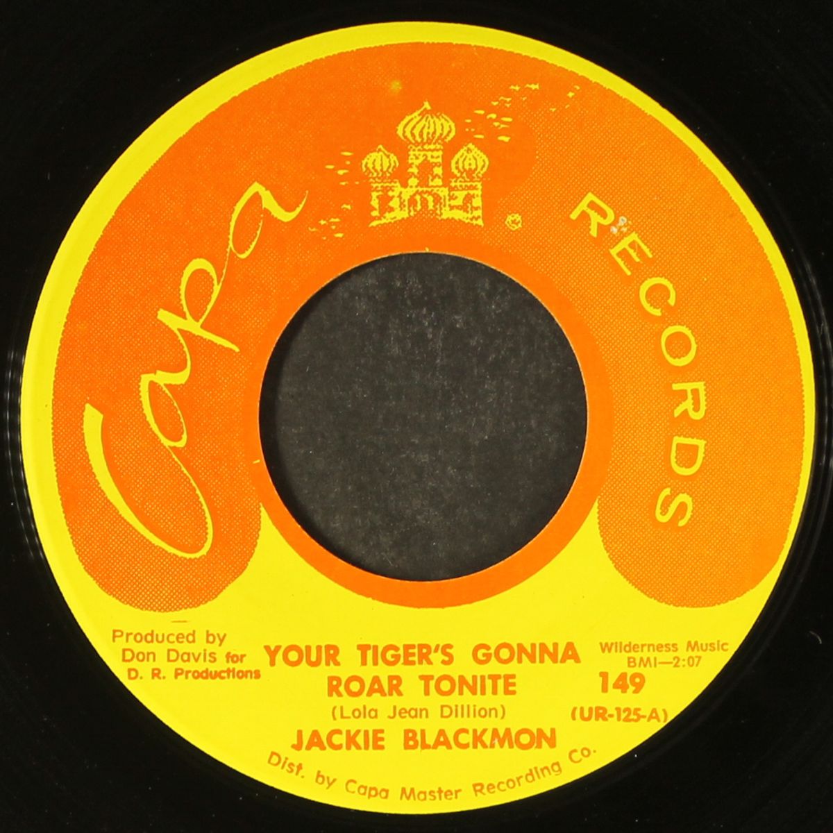 your tiger's gonna roar tonight / are you ready by JACKIE BLACKMON