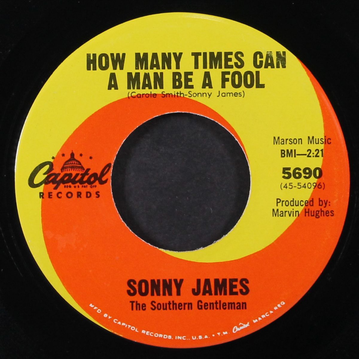 room in your heart / how many times can a man be a fool by SONNY JAMES