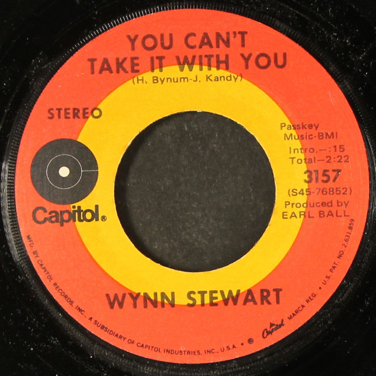 hello little rock / you can't take it with you by WYNN STEWART