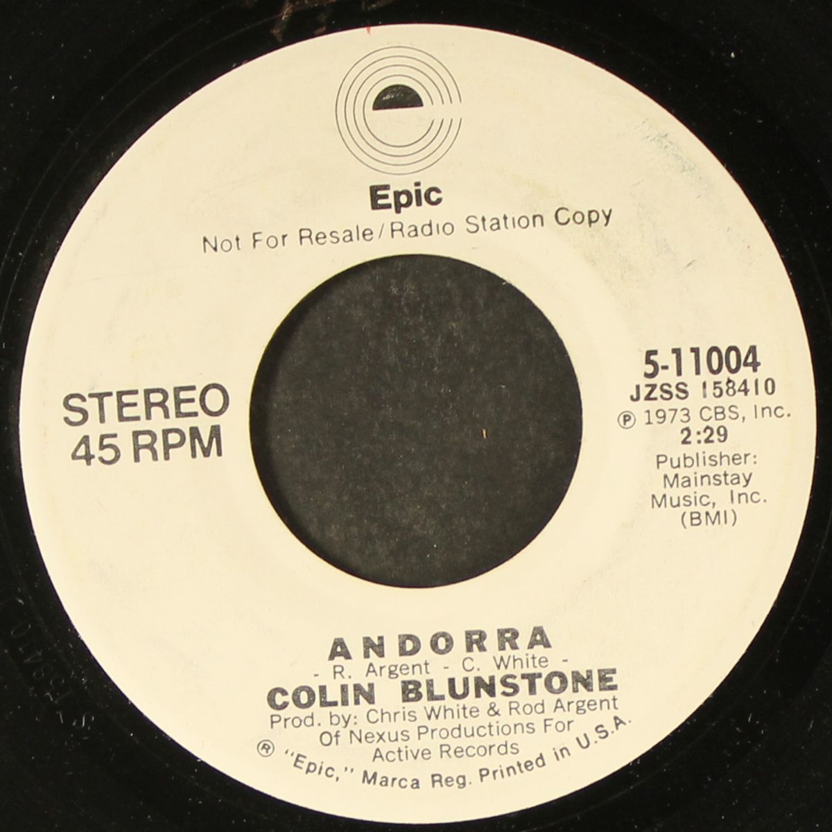 andorra by COLIN BLUNSTONE