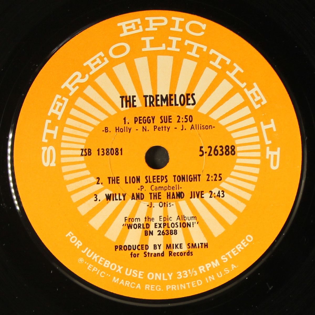world explosion by TREMELOES