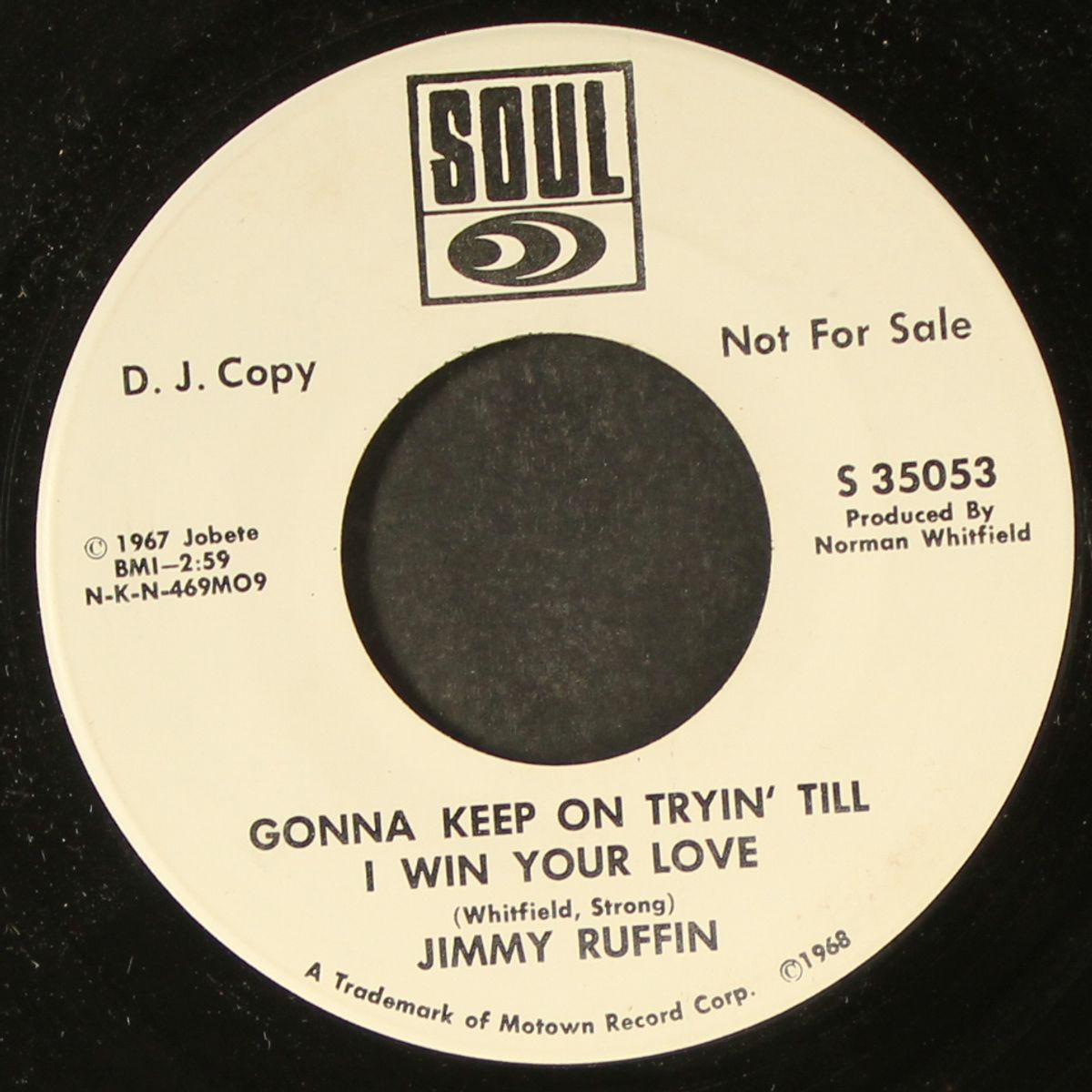 gonna keep on tryin' till i win your love by JIMMY RUFFIN