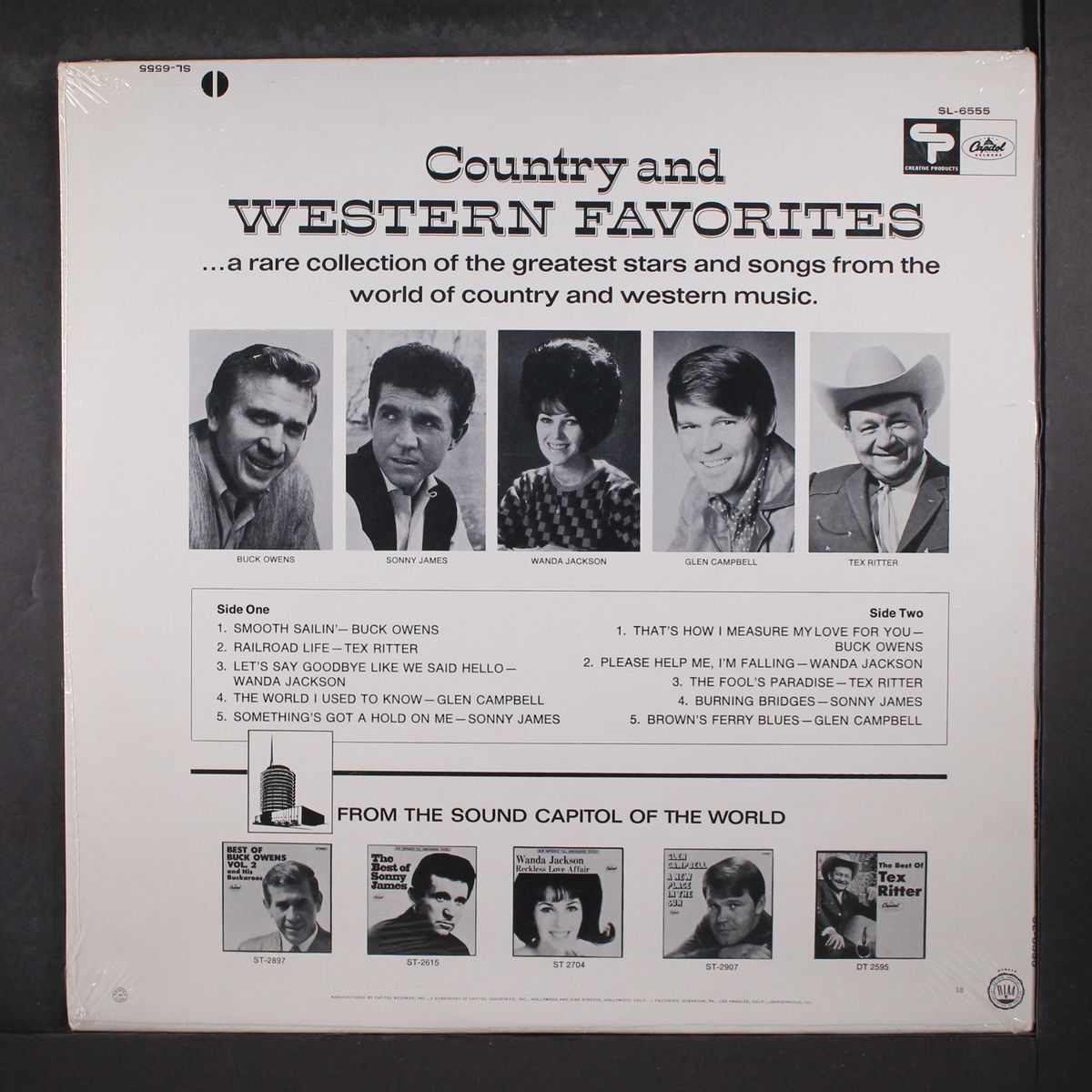 country & western favorites by VARIOUS