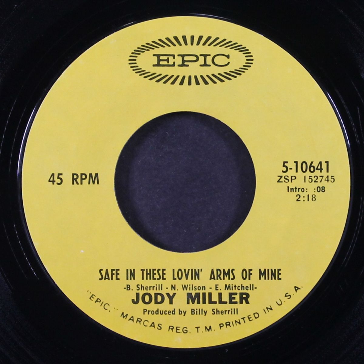 look at mine / safe in these lovin' arms of mine by JODY MILLER