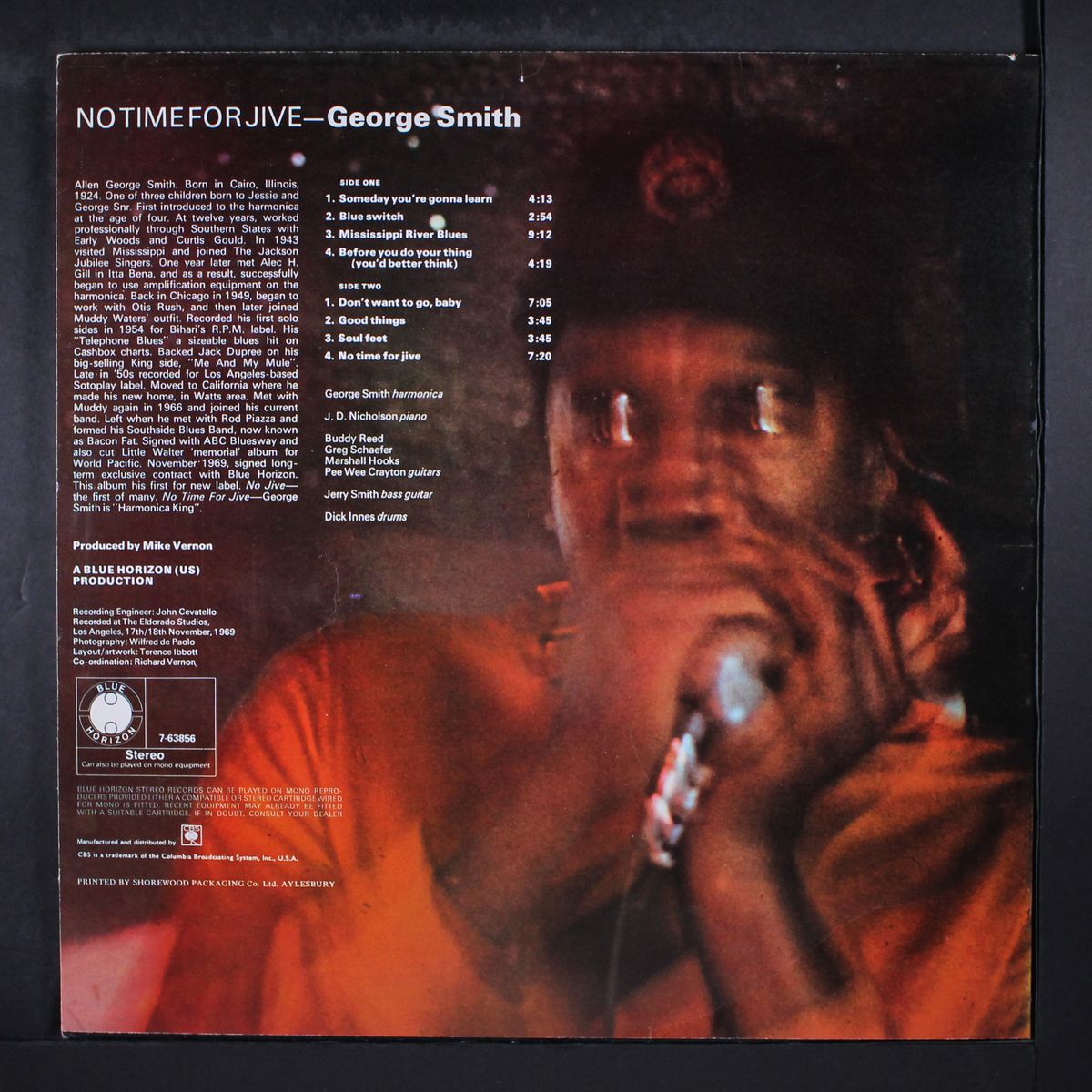 no time for jive by GEORGE SMITH