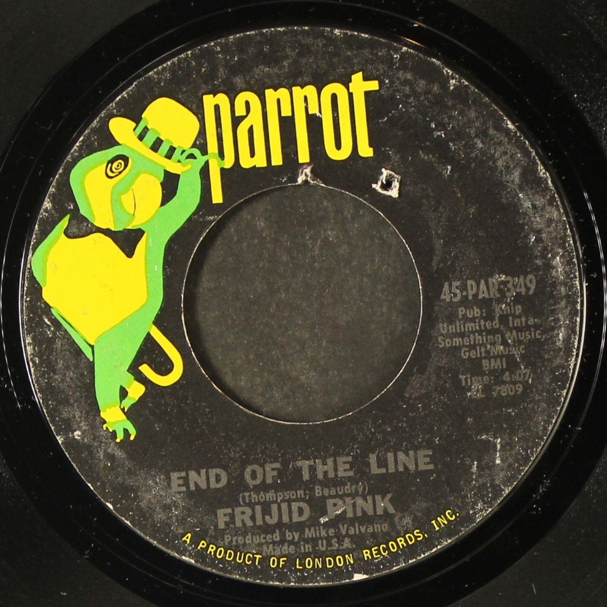 sing a song for freedom / end of the line by FRIJID PINK
