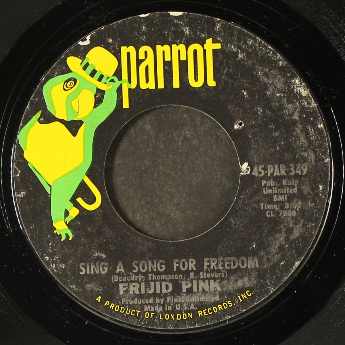 sing a song for freedom / end of the line by FRIJID PINK