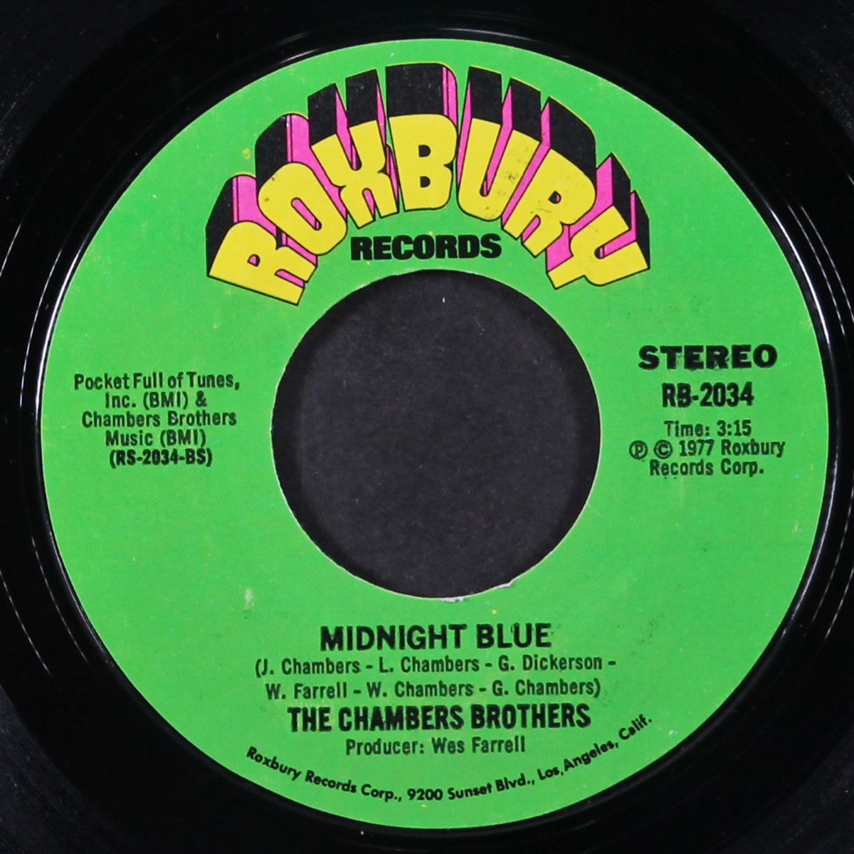 bring it down front / midnight blue by CHAMBERS BROTHERS
