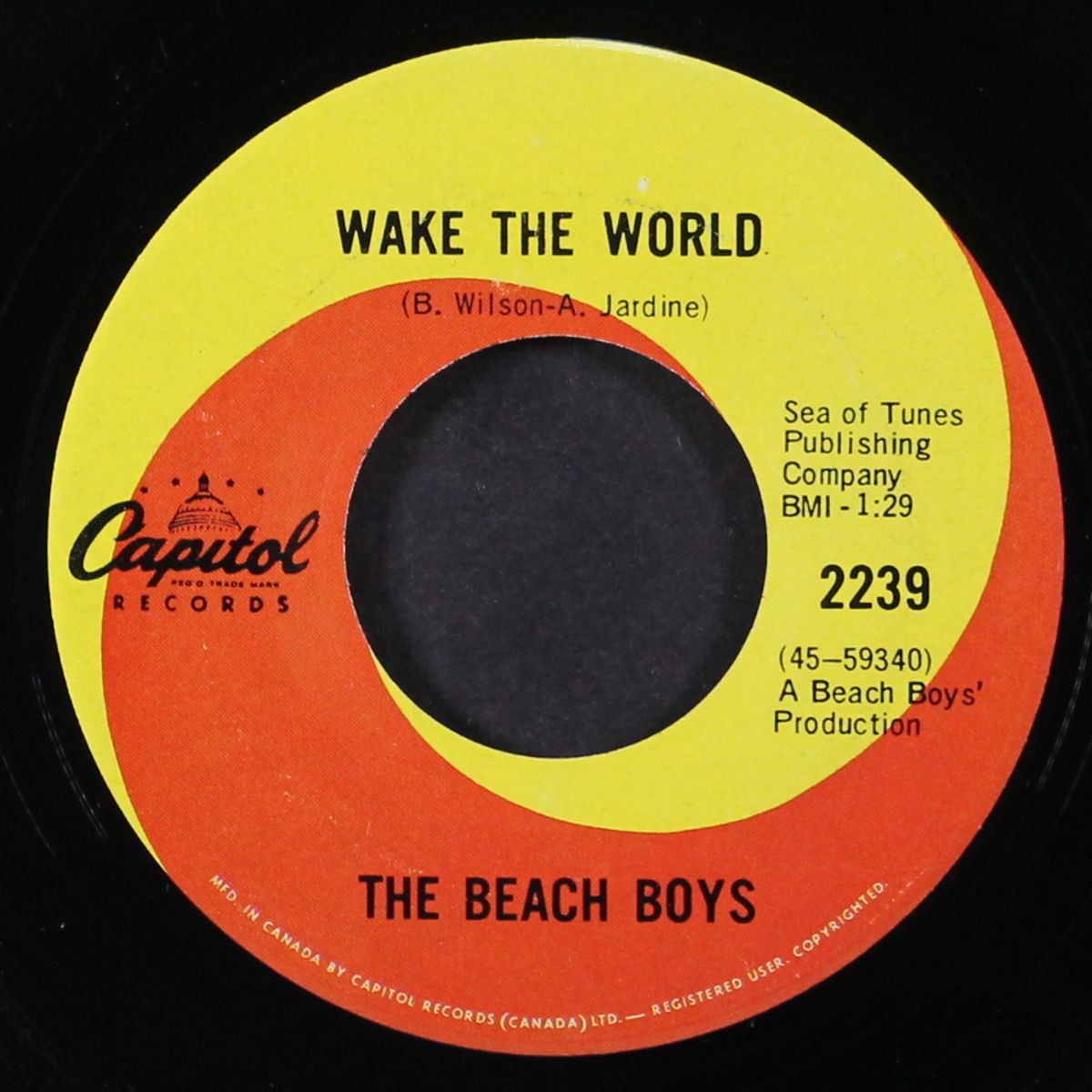 do it again / wake the world by BEACH BOYS