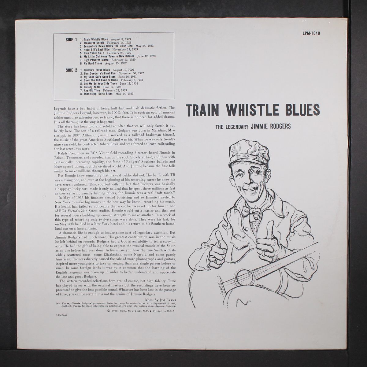 train whistle blues by JIMMIE RODGERS
