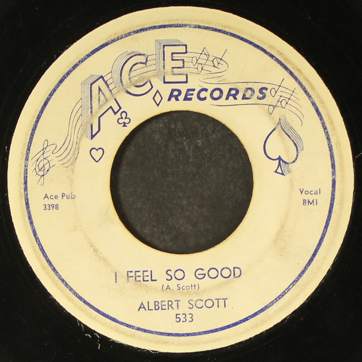 i feel so good / i'm so glad you're mine by ALBERT SCOTT