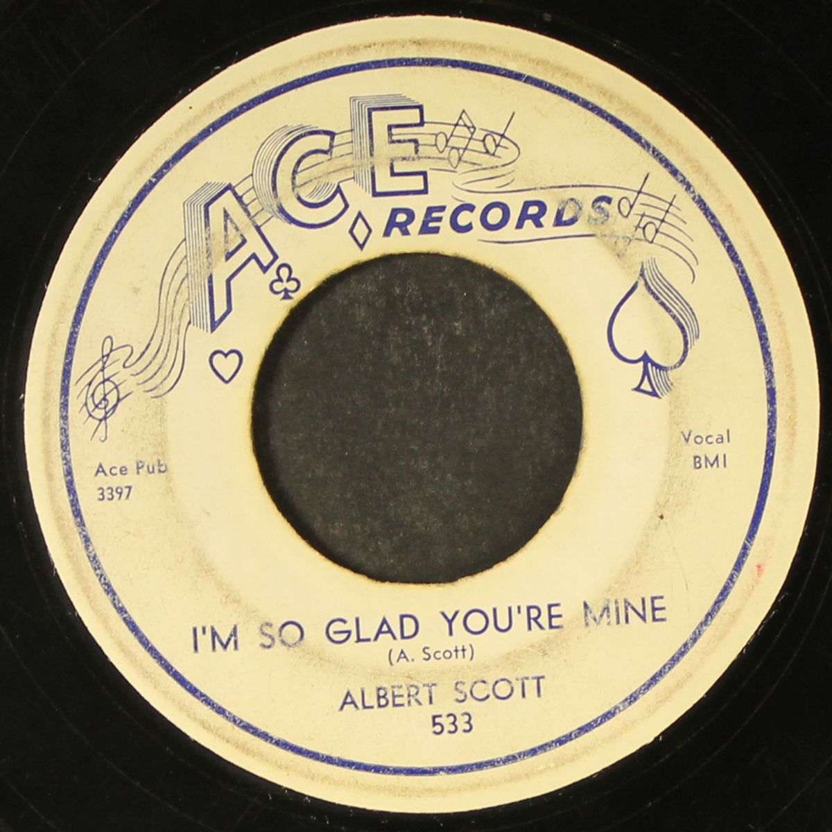 i feel so good / i'm so glad you're mine by ALBERT SCOTT