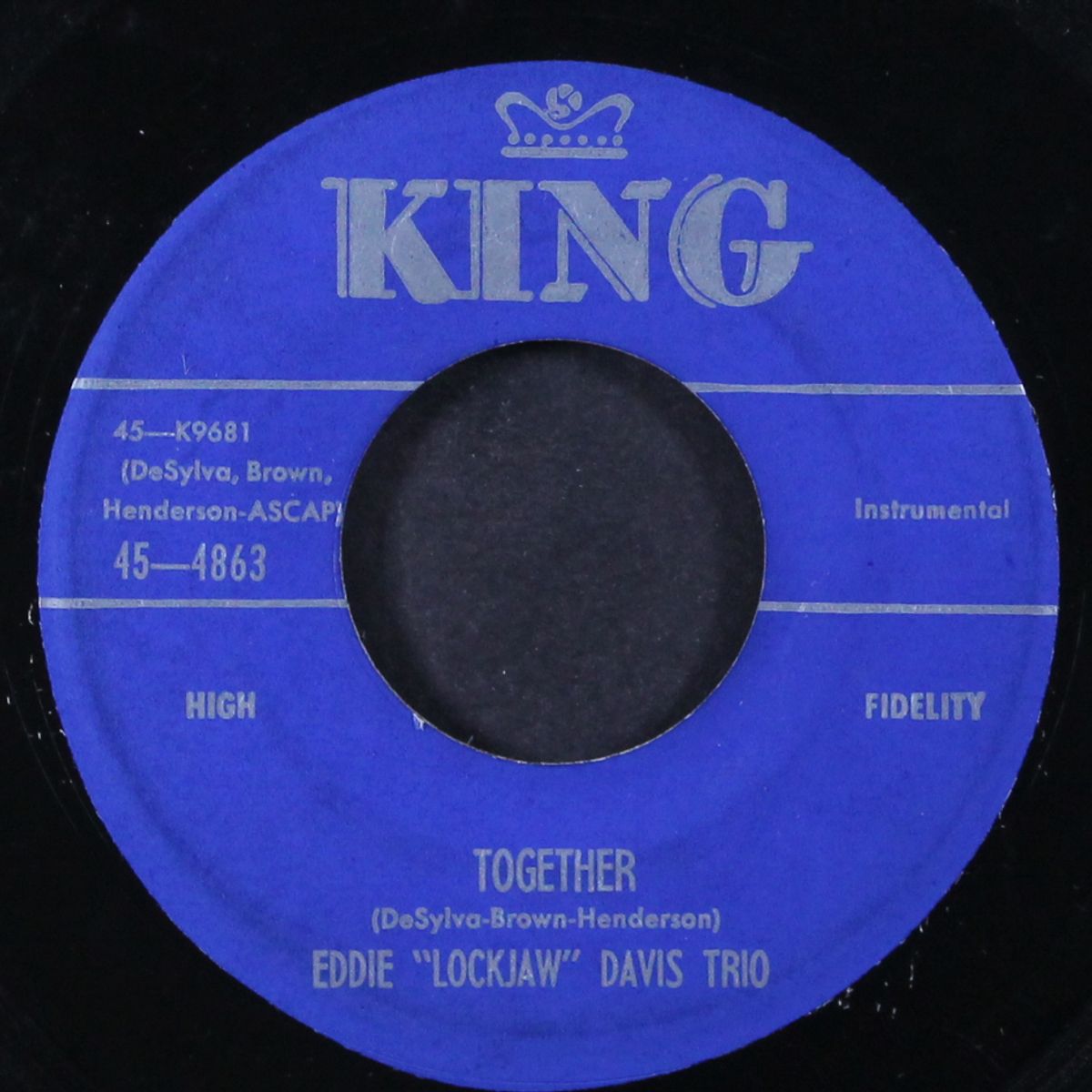 together / foggy day by EDDIE "LOCKJAW" DAVIS