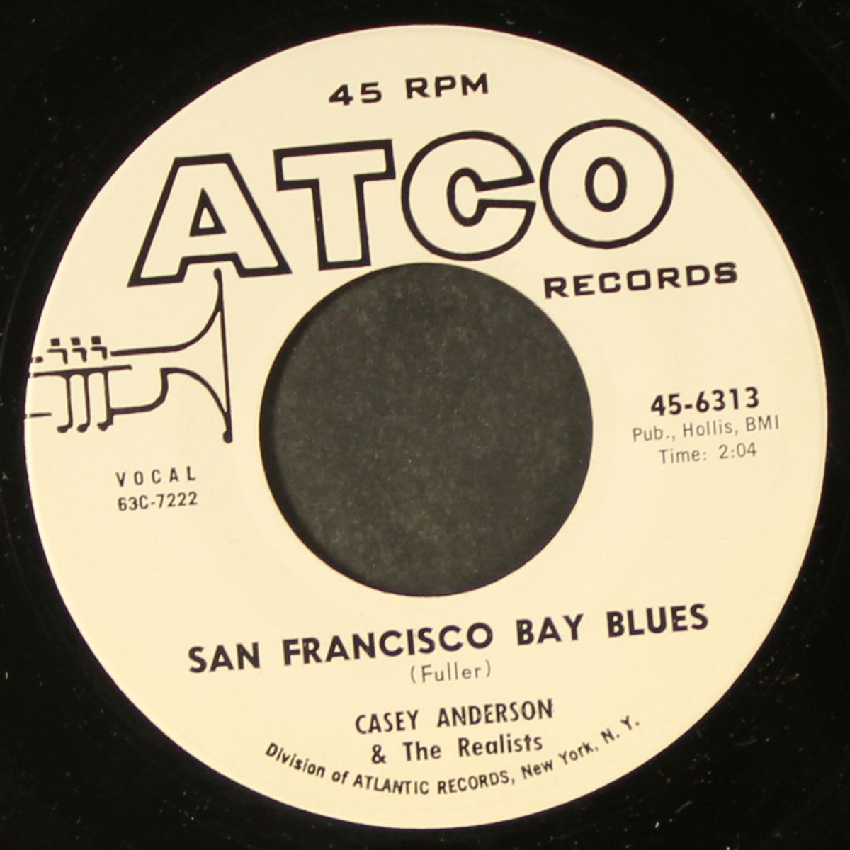 san francisco bay blues / more pretty girls than one by CASEY ANDERSON