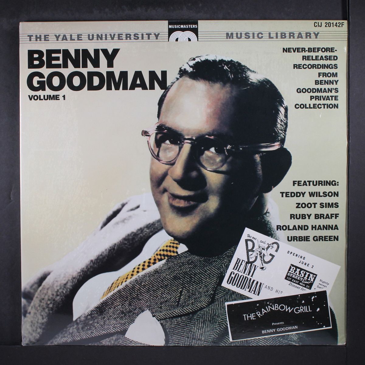 the yale university music library vol. 1 by BENNY GOODMAN