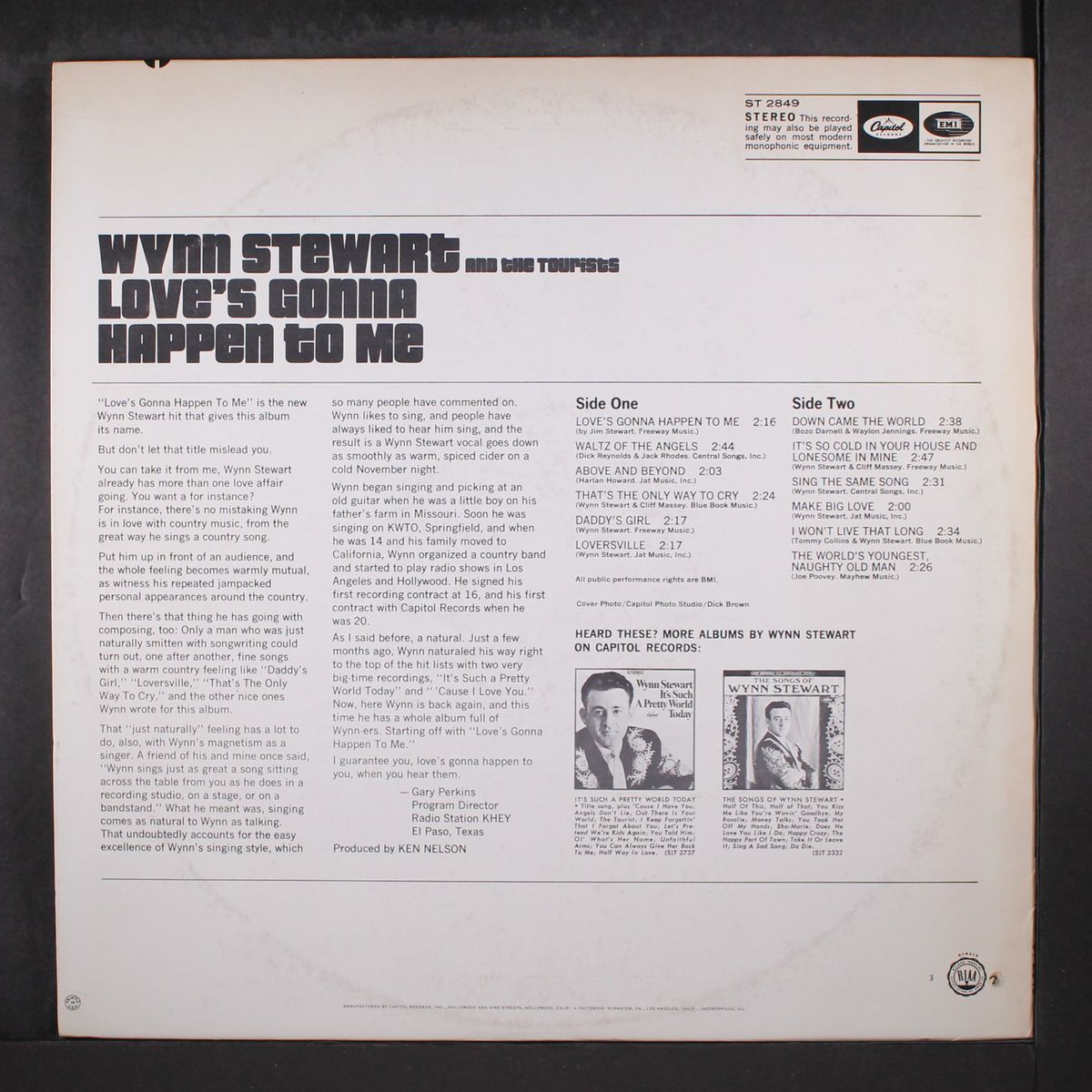 love's gonna happen to me by WYNN STEWART