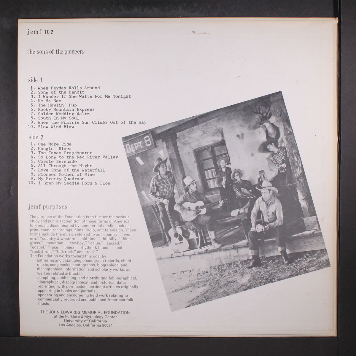 the sons of the pioneers by SONS OF THE PIONEERS