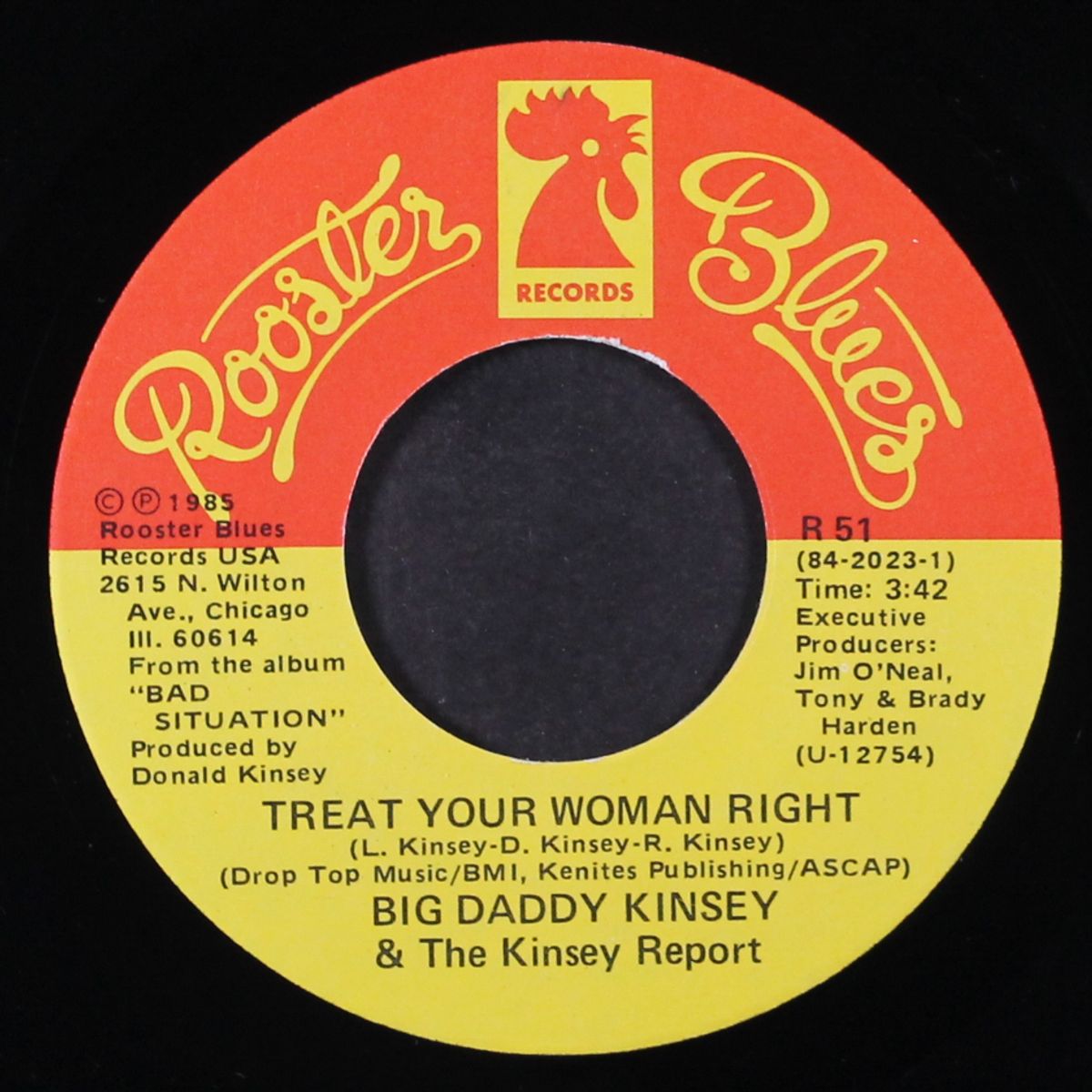 change your evil ways / treat your woman right by BIG DADDY KINSEY