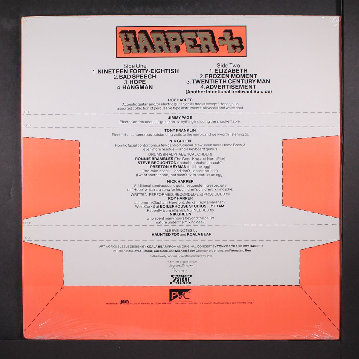 whatever happened to jugula? by ROY HARPER