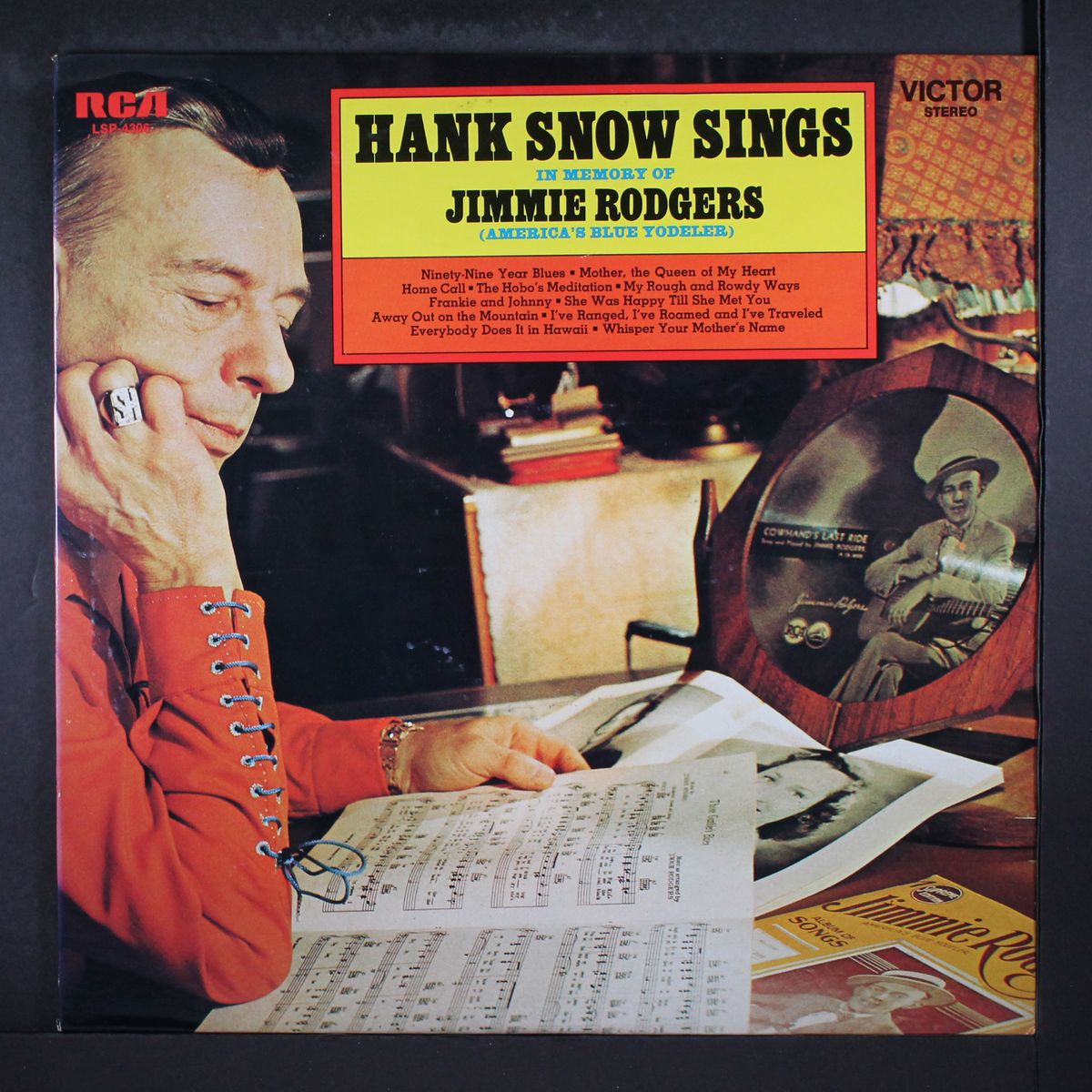 sings jimmie rodgers by HANK SNOW
