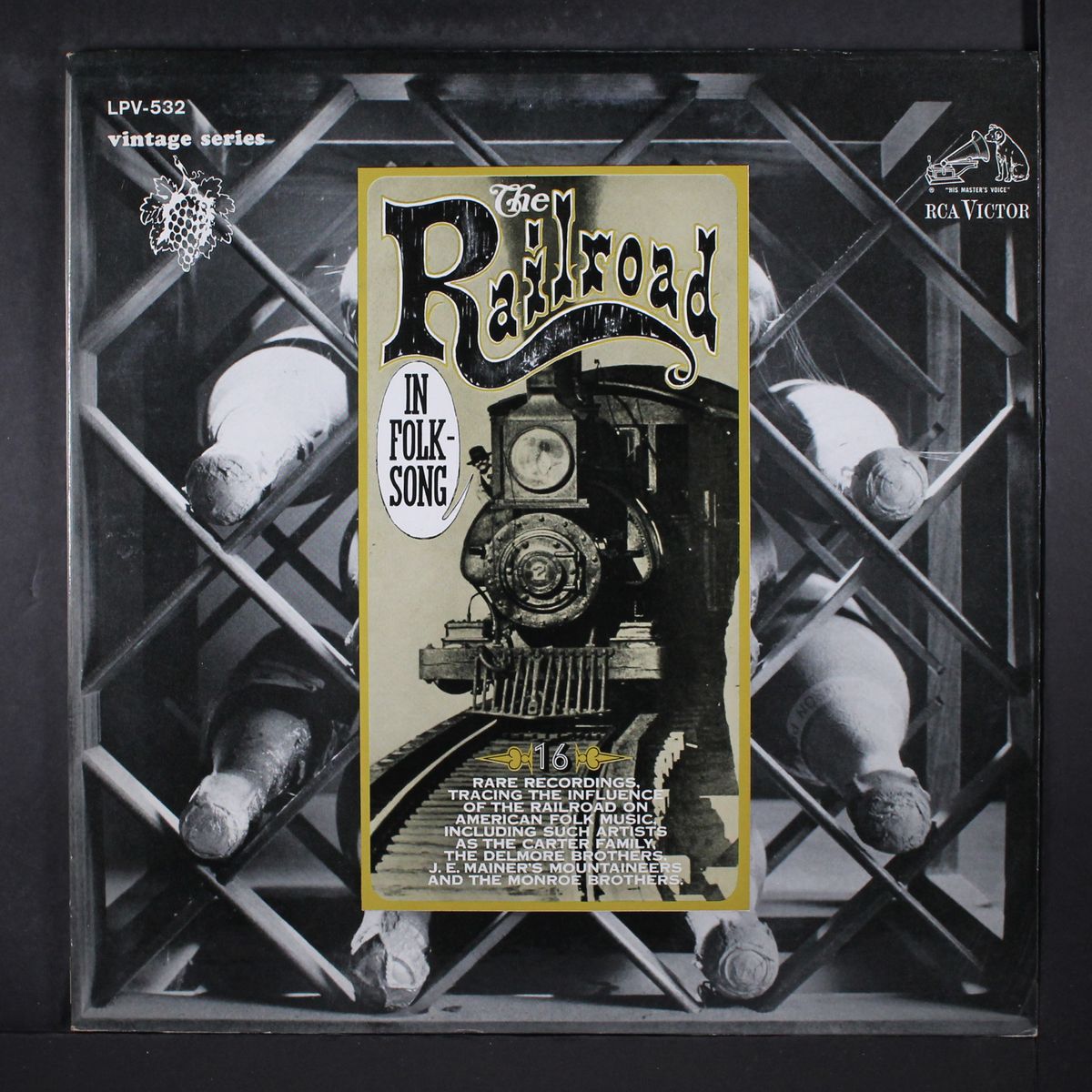the railroad in folk song by VARIOUS