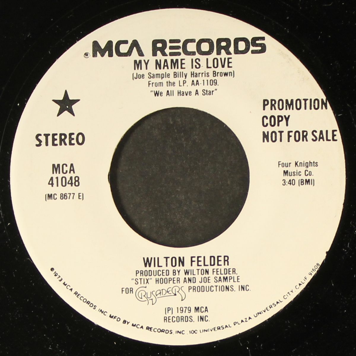 my name is love / same by WILTON FELDER