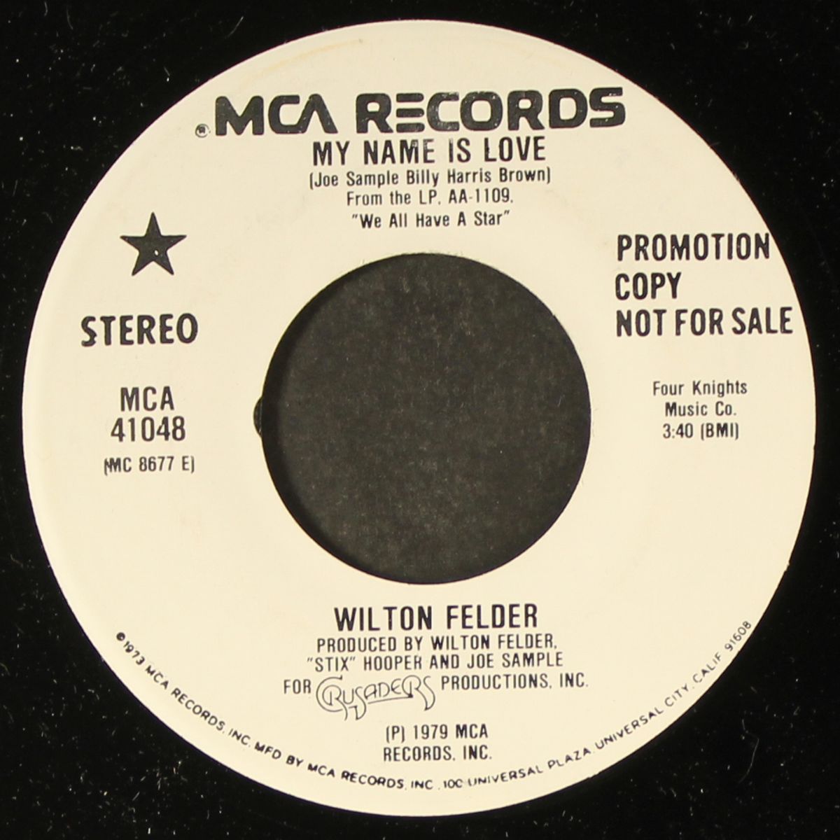 my name is love / same by WILTON FELDER
