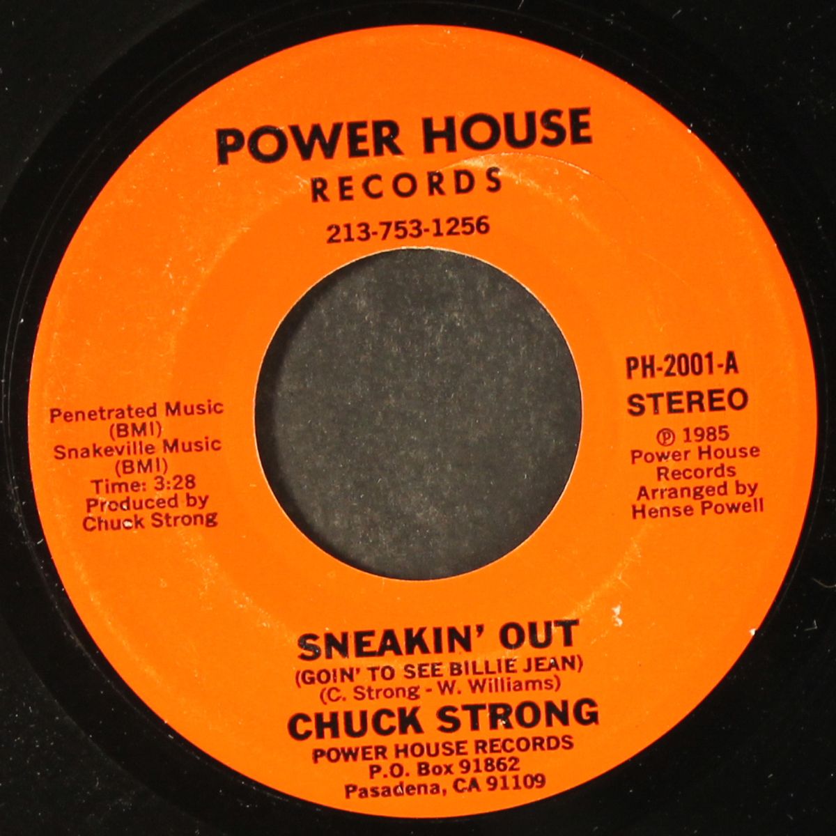 sneakin' out by CHUCK STRONG