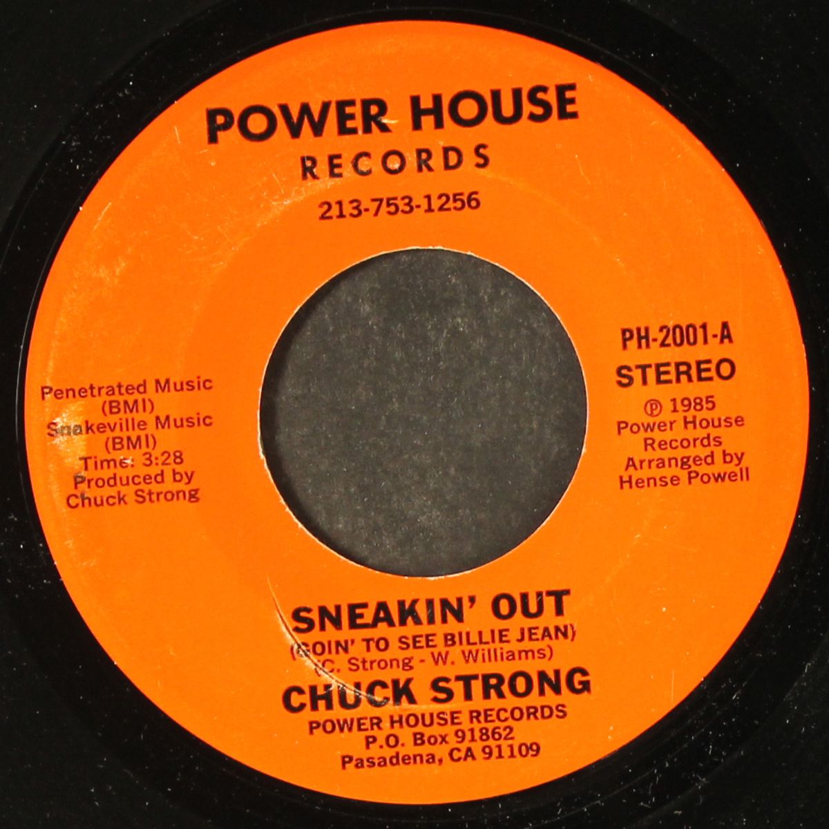 sneakin' out by CHUCK STRONG