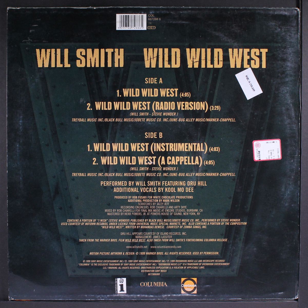 wild wild west by WILL SMITH