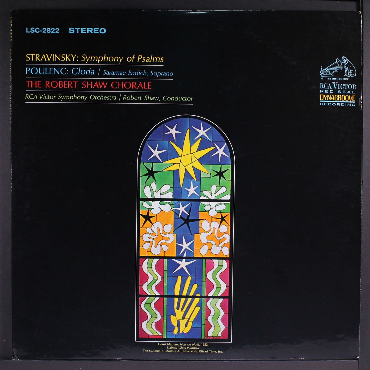 stravinsky: symphony of psalms, poulenc: gloria by ROBERT SHAW CHORALE