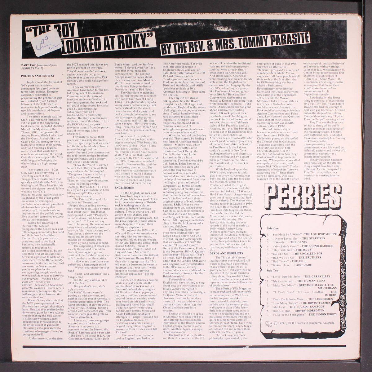 pebbles, vol. 8 by VARIOUS