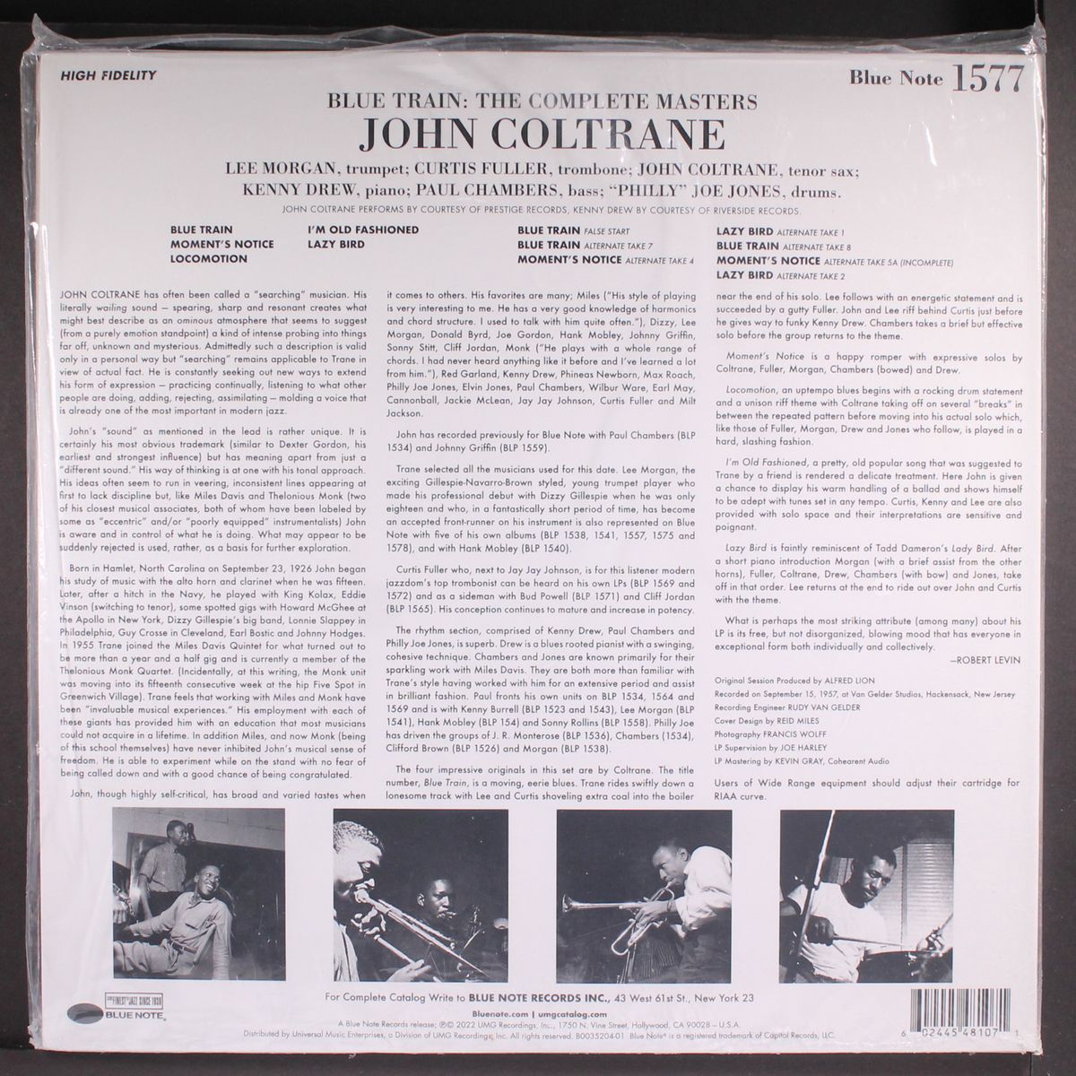 blue train: the complete masters by JOHN COLTRANE