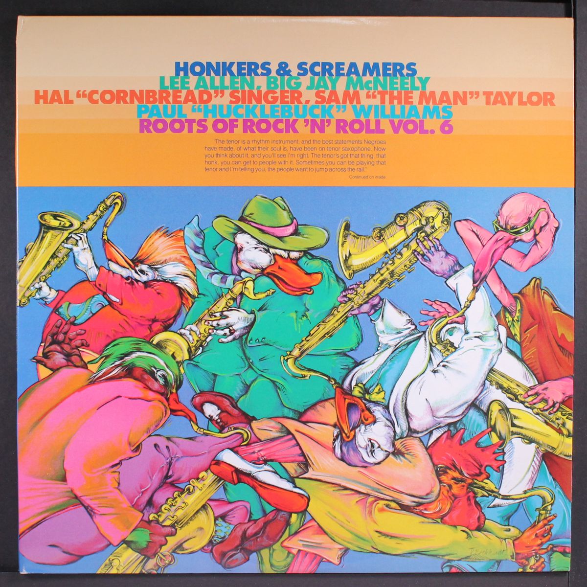 honkers & screamers; roots of rock n roll, vol. 6 by VARIOUS