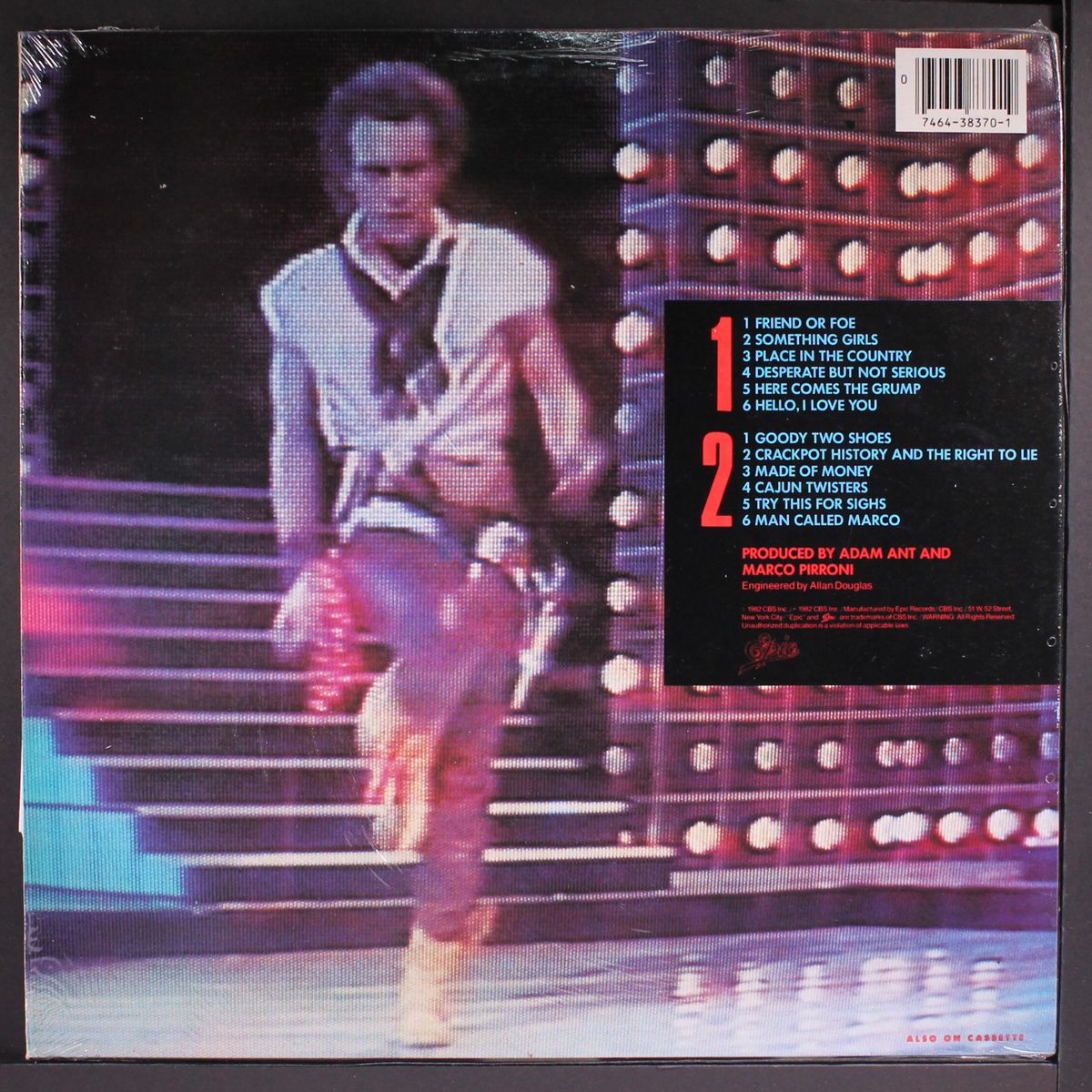 friend or foe by ADAM ANT
