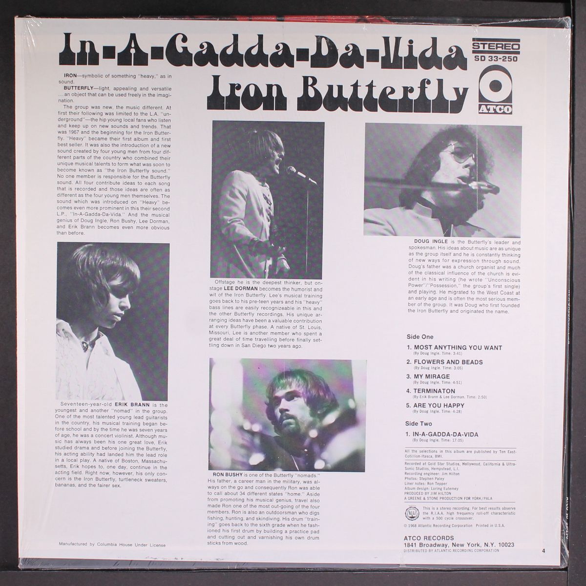 in-a-gadda-da-vida by IRON BUTTERFLY