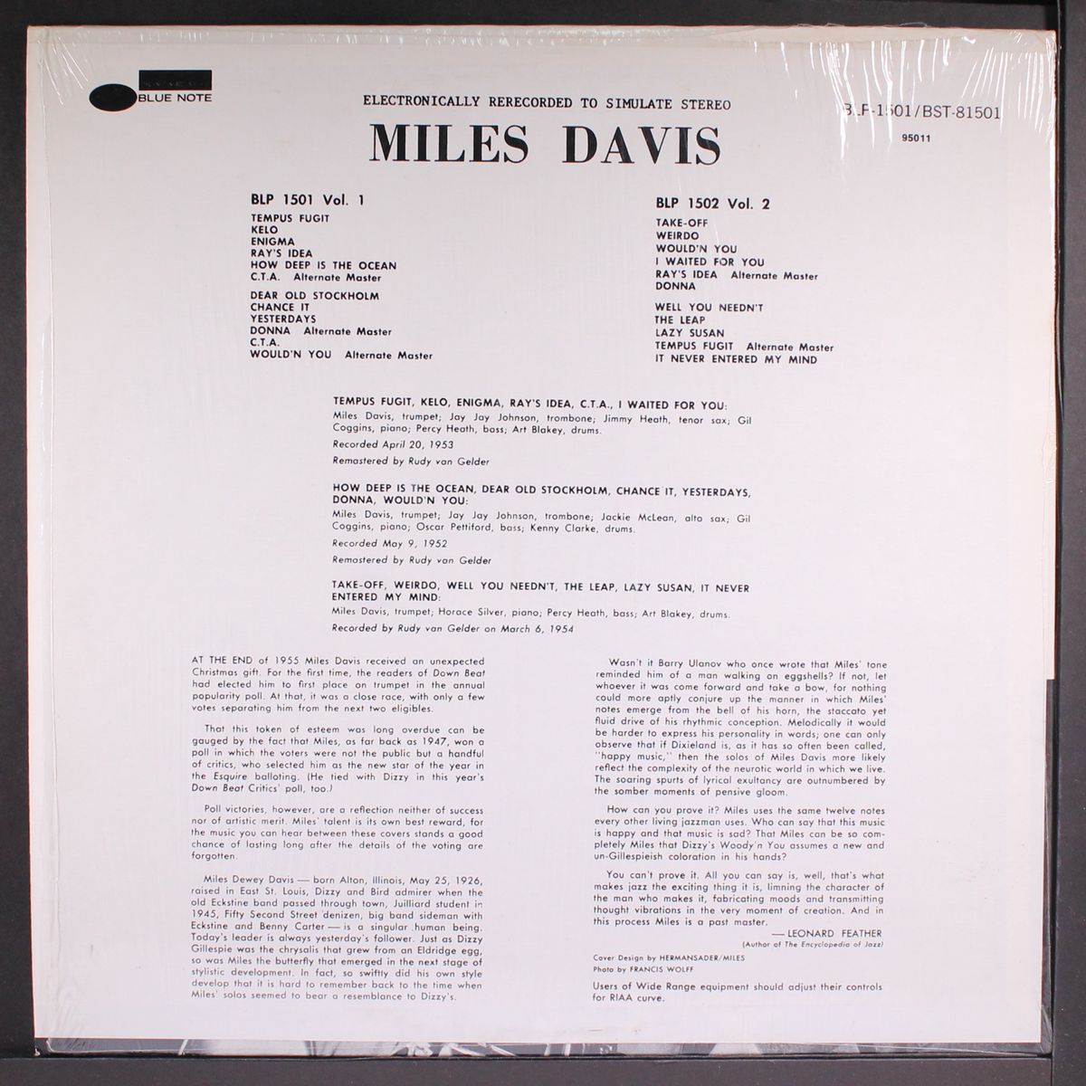 volume 1 by MILES DAVIS