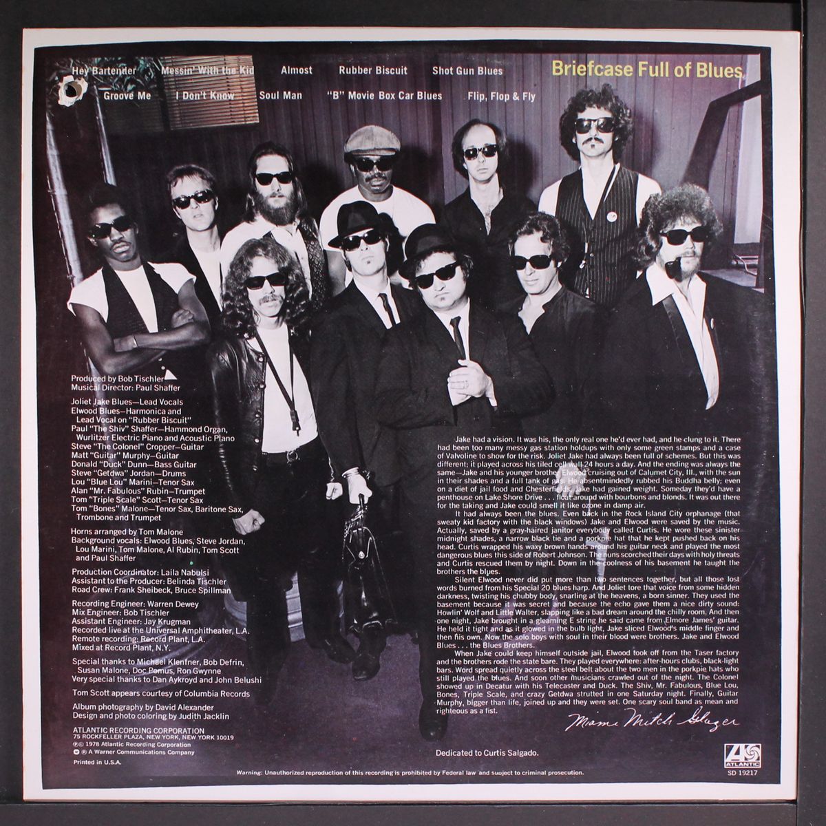 briefcase full of blues by BLUES BROTHERS