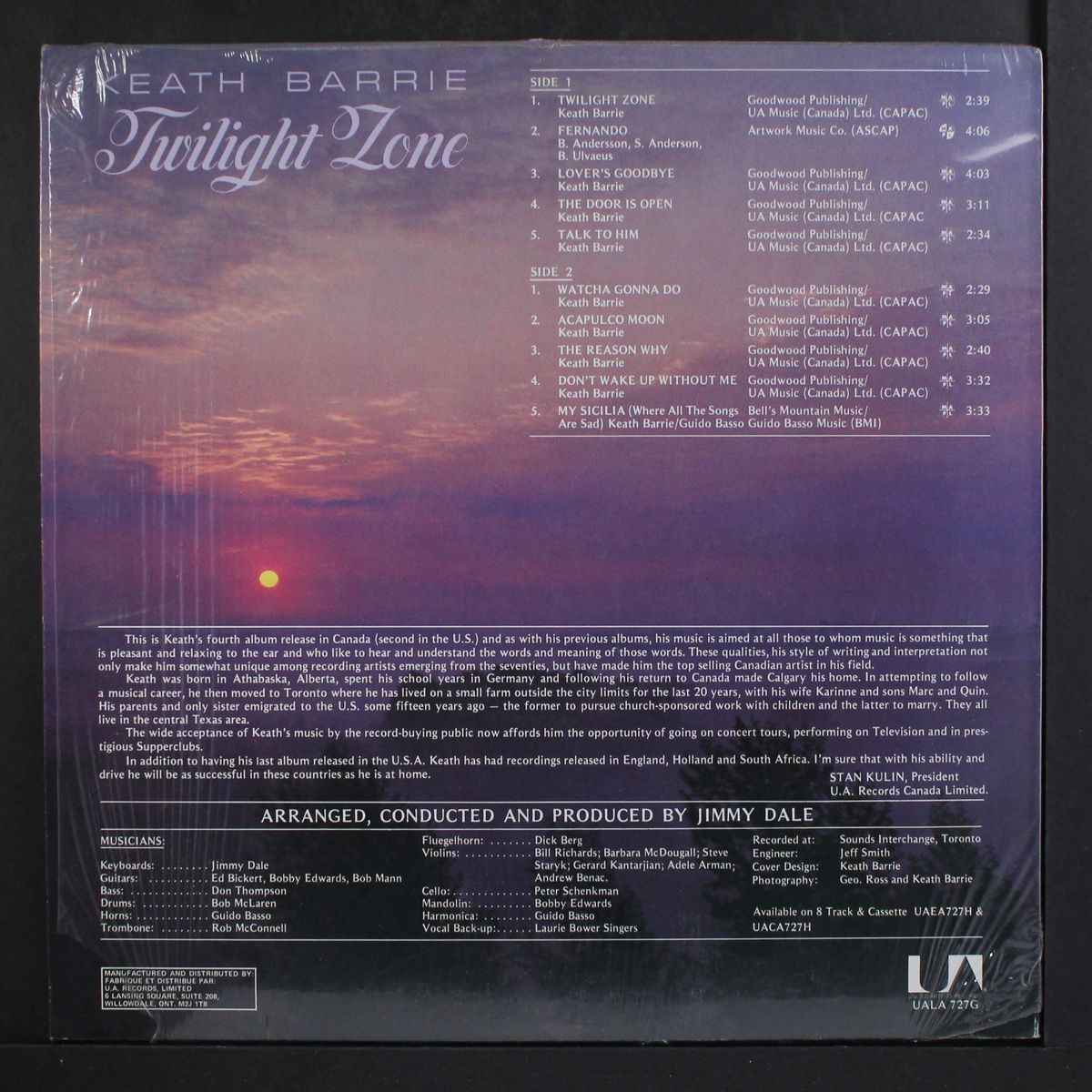 twilight zone by KEATH BARRIE