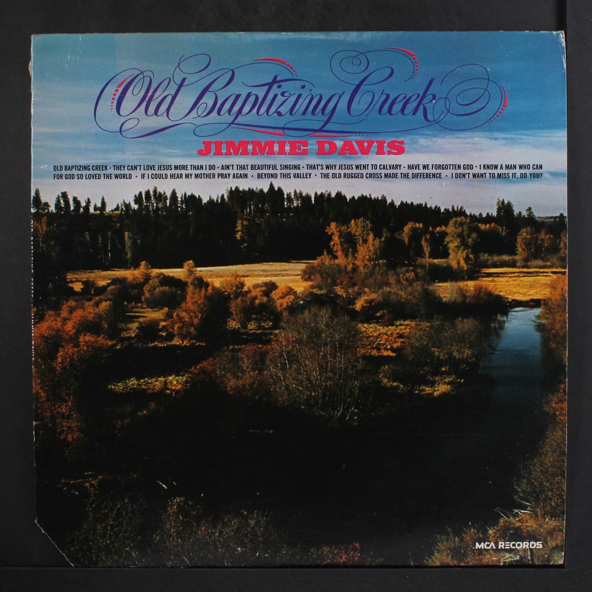 old babtizing creek by JIMMIE DAVIS