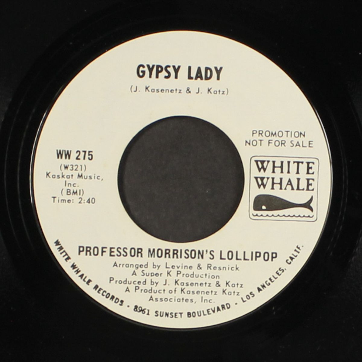 you got the love / gypsy lady by PROFESSOR MORRISON'S LOLLIPOP