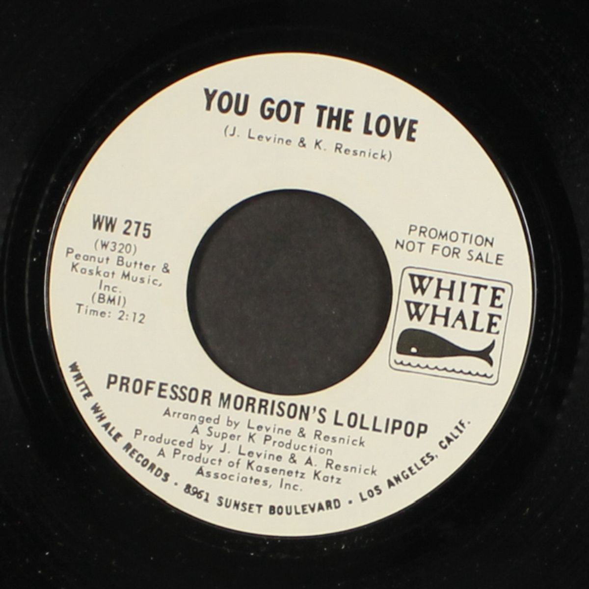 you got the love / gypsy lady by PROFESSOR MORRISON'S LOLLIPOP