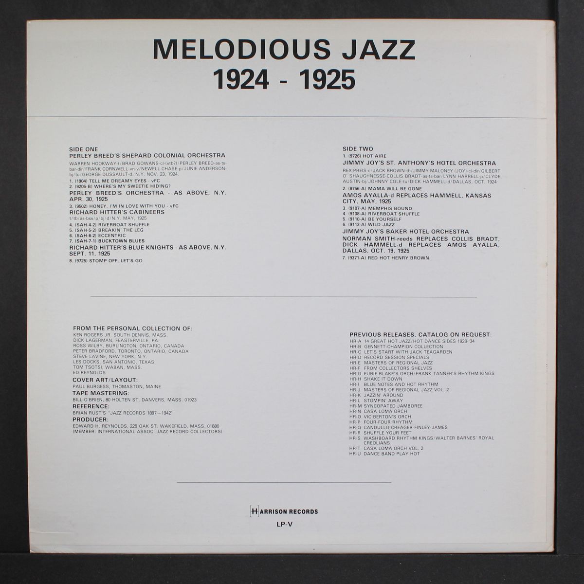melodious jazz 1924-1925 by VARIOUS