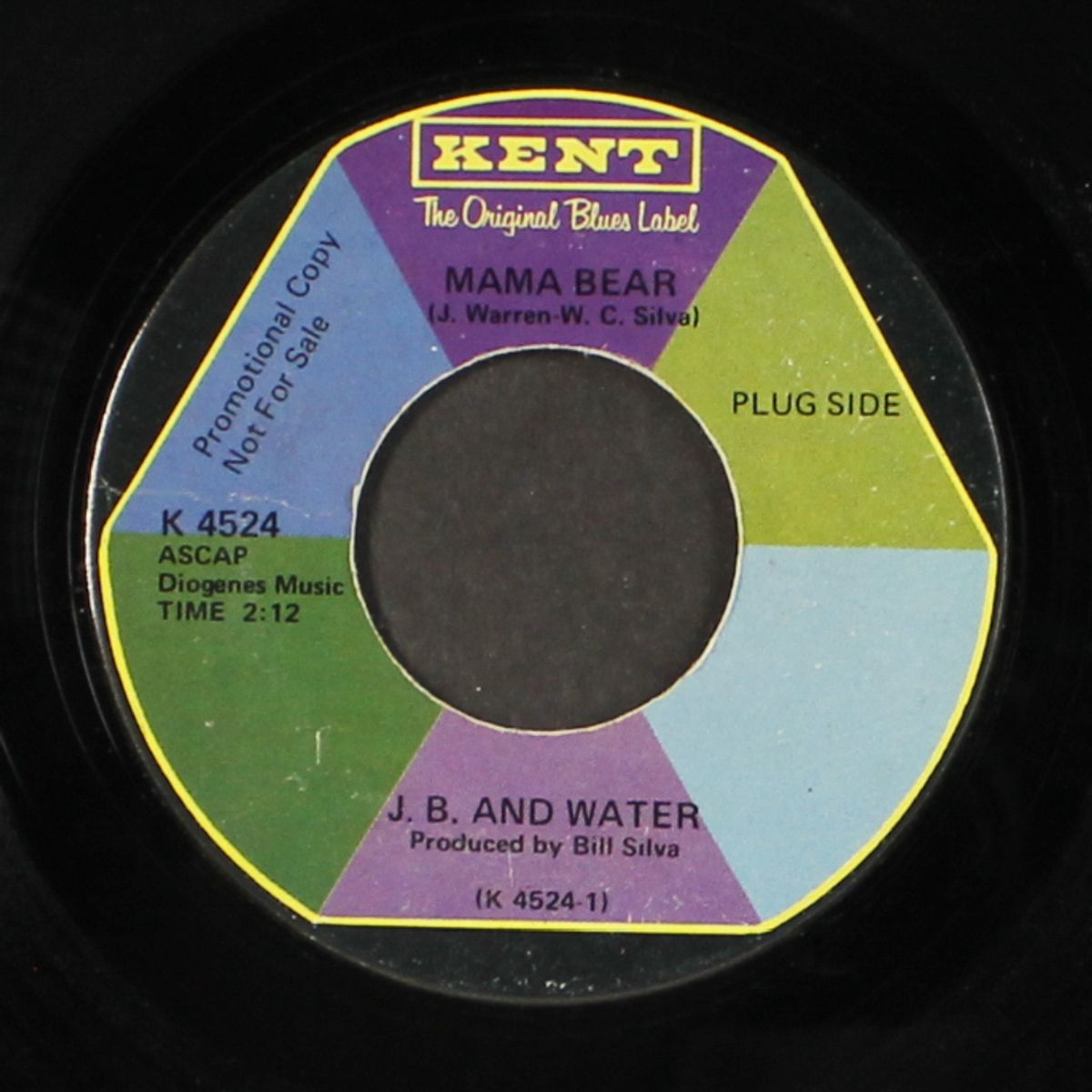 mama bear / a dollar is too thin by J.B. & WATER