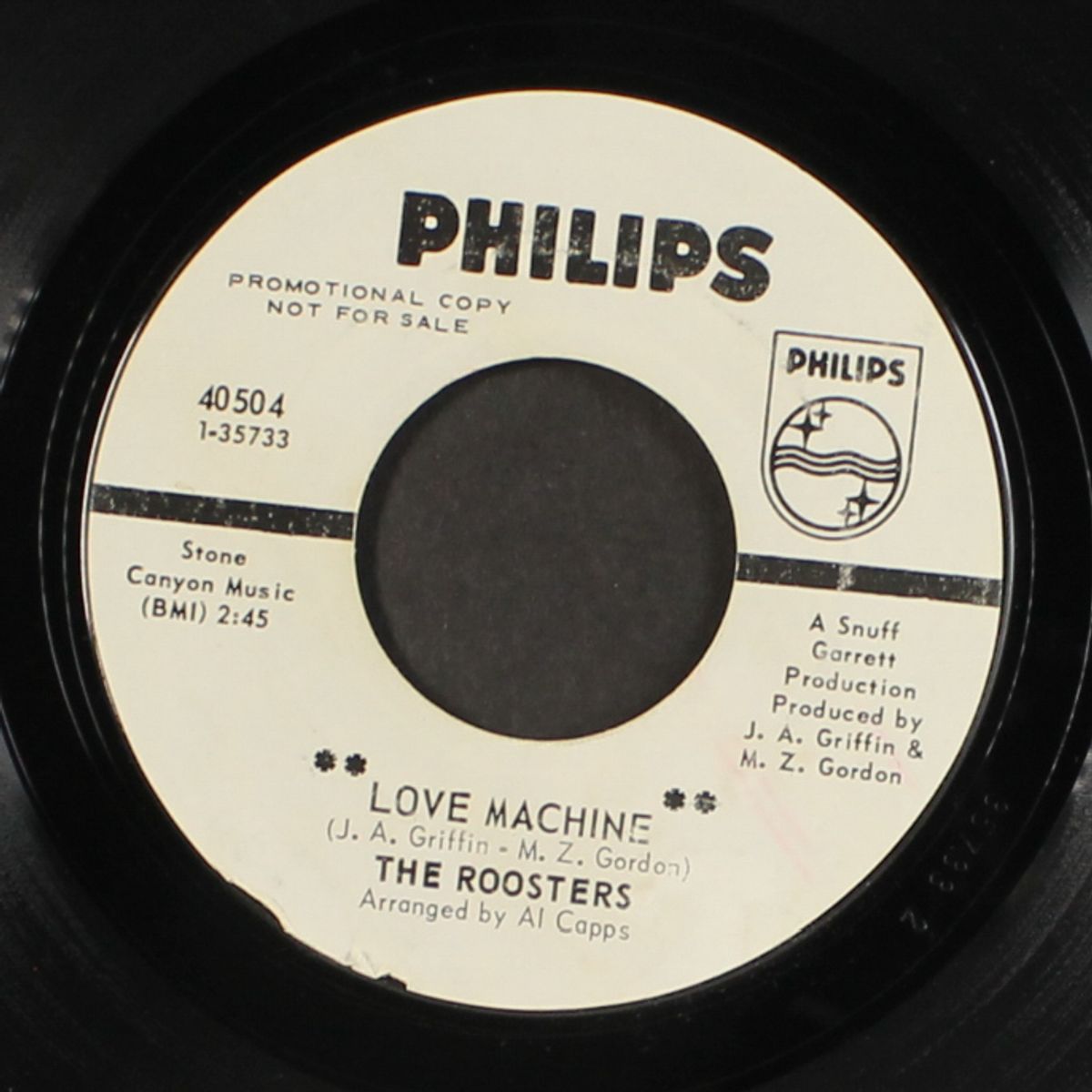 love machine / i'm suspectin' by ROOSTERS