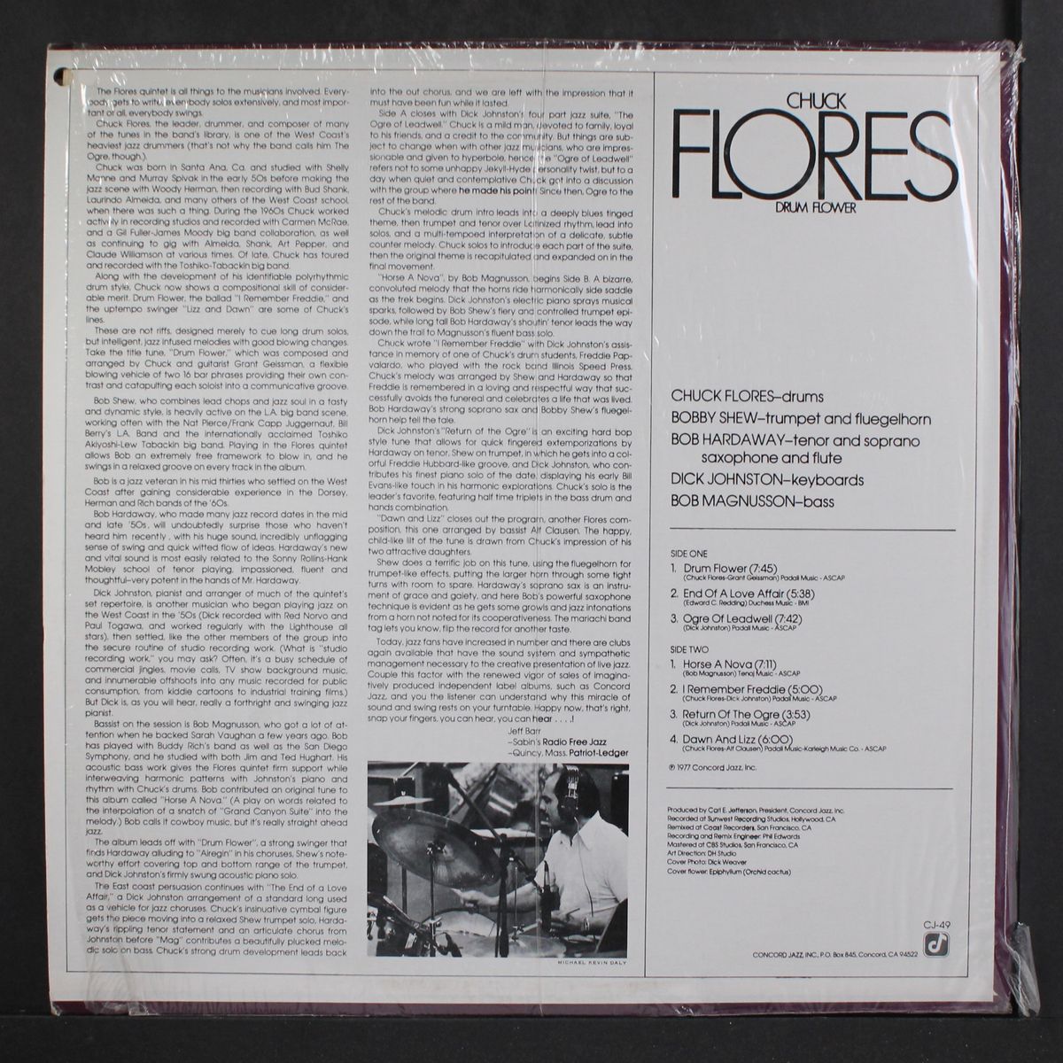 drum flower by CHUCK FLORES