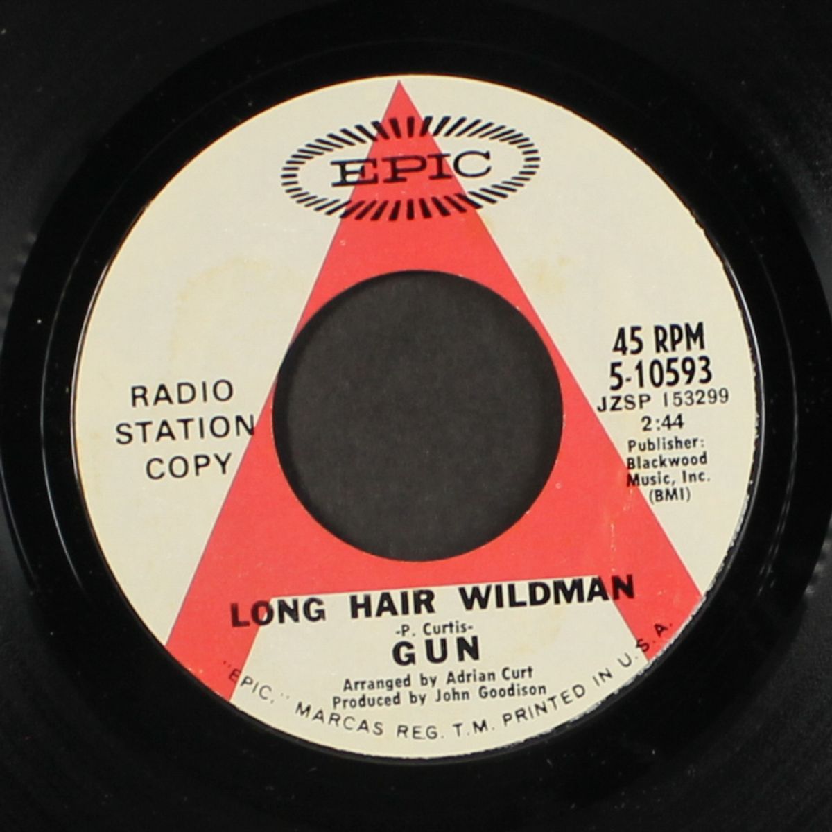 long hair wildman / drown yourself in the river by GUN