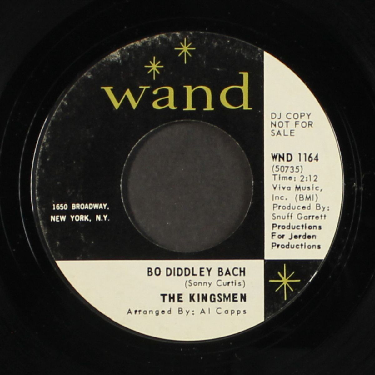 bo diddley bach / just before the break of day by KINGSMEN