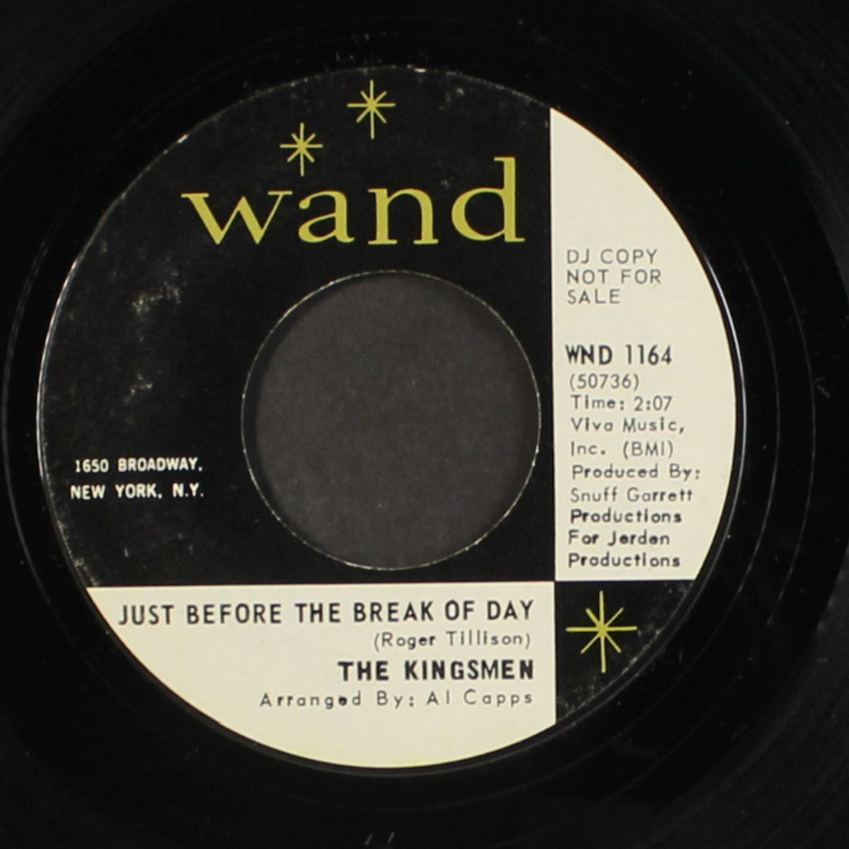 bo diddley bach / just before the break of day by KINGSMEN