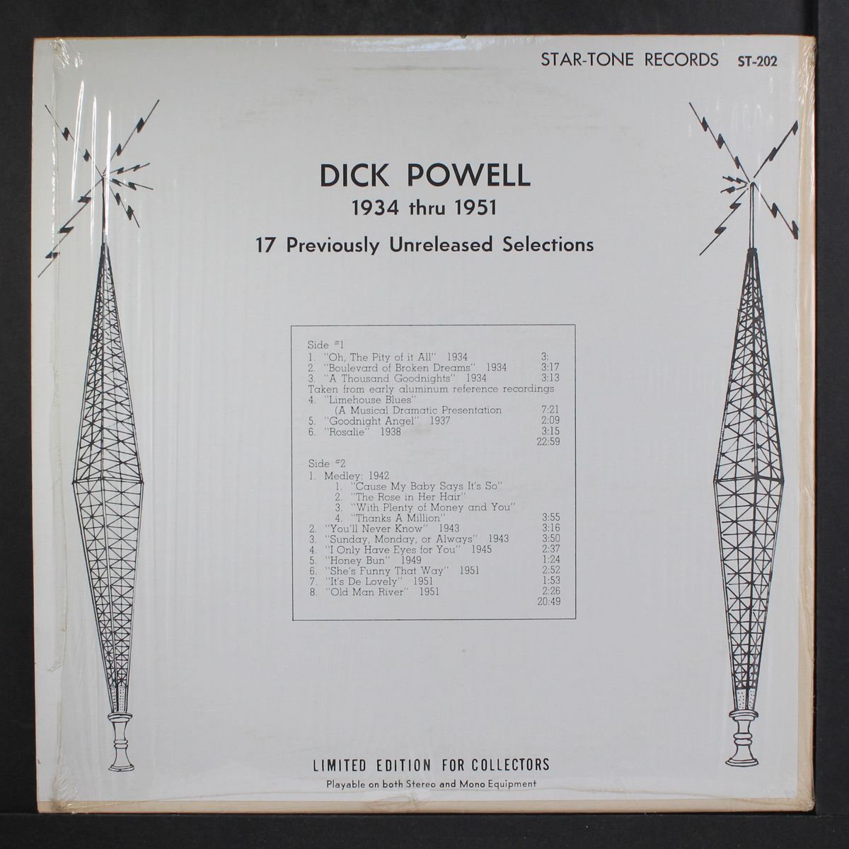 hollywood on the air presents...1934-1951 by DICK POWELL